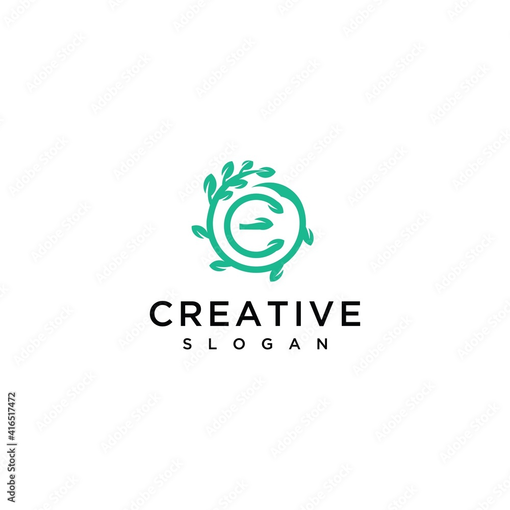 Letter E logo icon design template Letter E logo icon design template