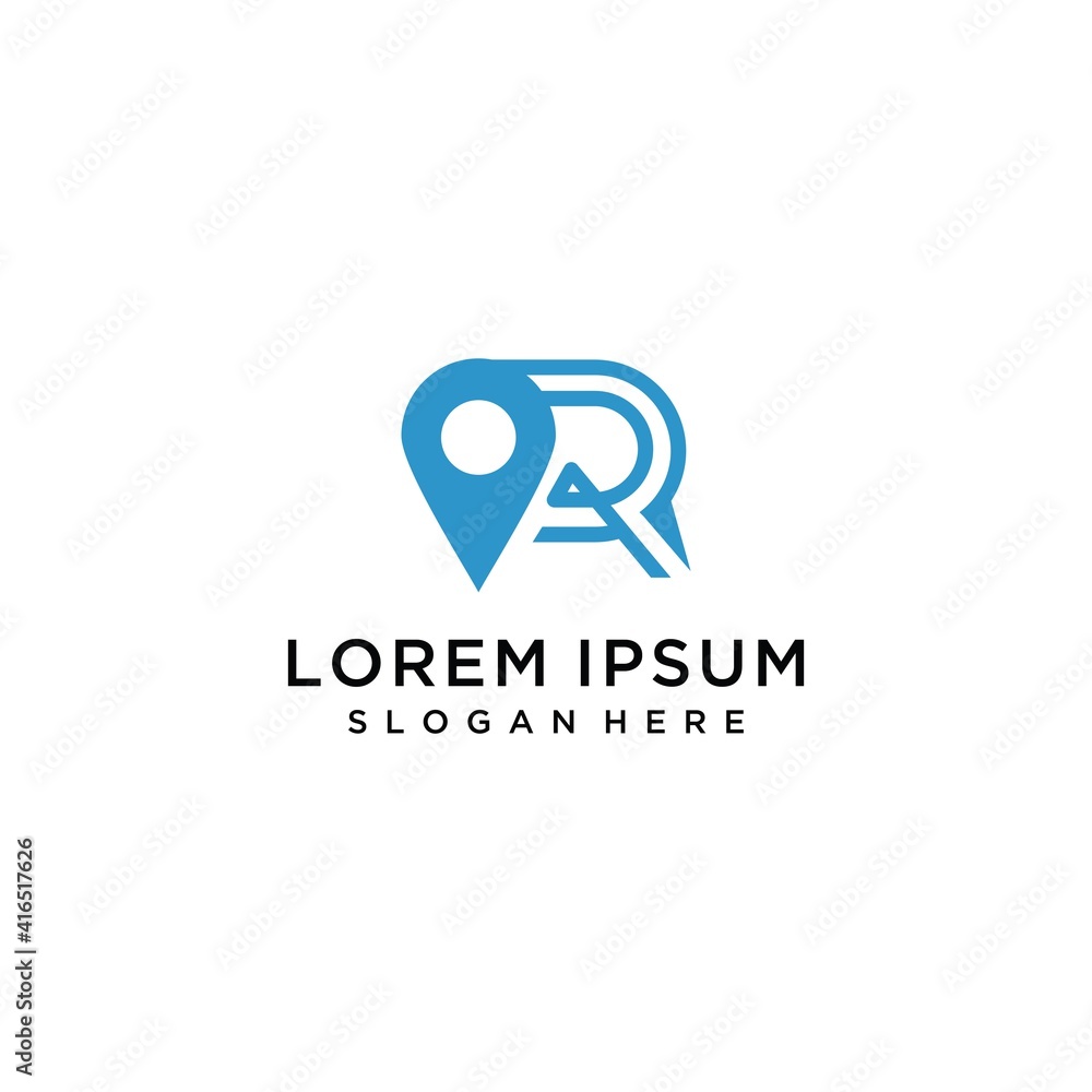 Obraz premium Letter R logo icon design template 