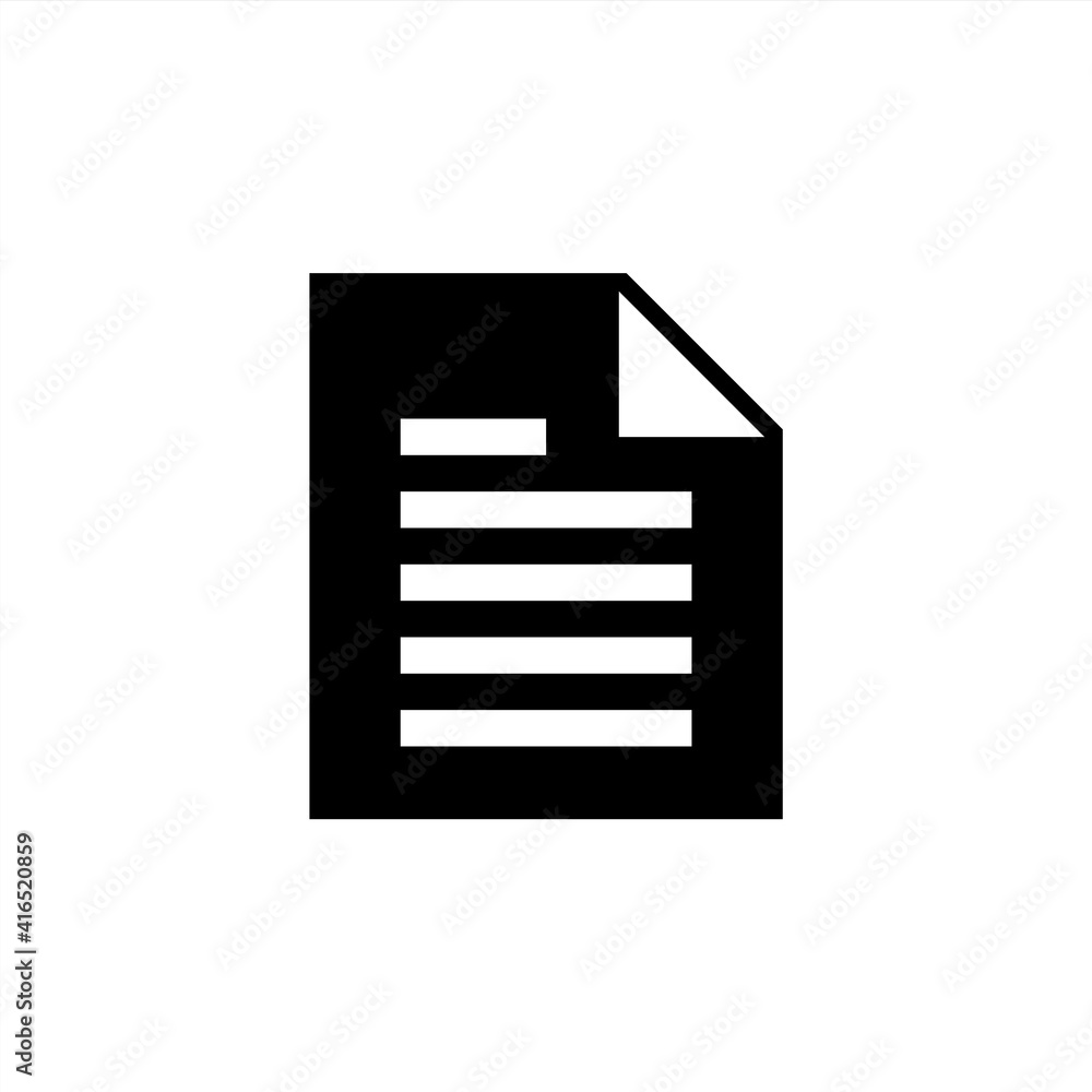 Small note icon with solid style and perfect pixel icon Small note icon with solid style and perfect pixel icon