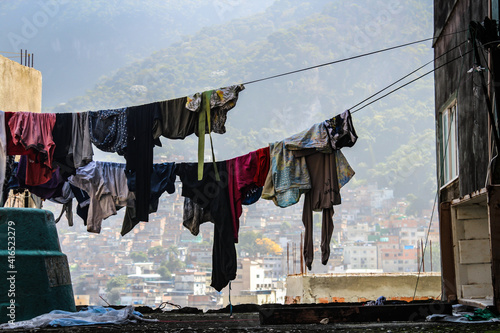 Kleider über Rio de Janeiro