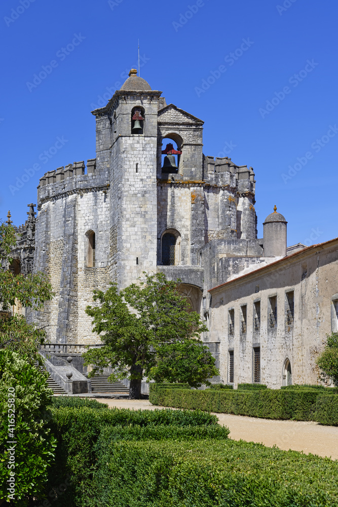 Castle and Convent of the Order of Christ, Tomar, Santarem district, Portugal