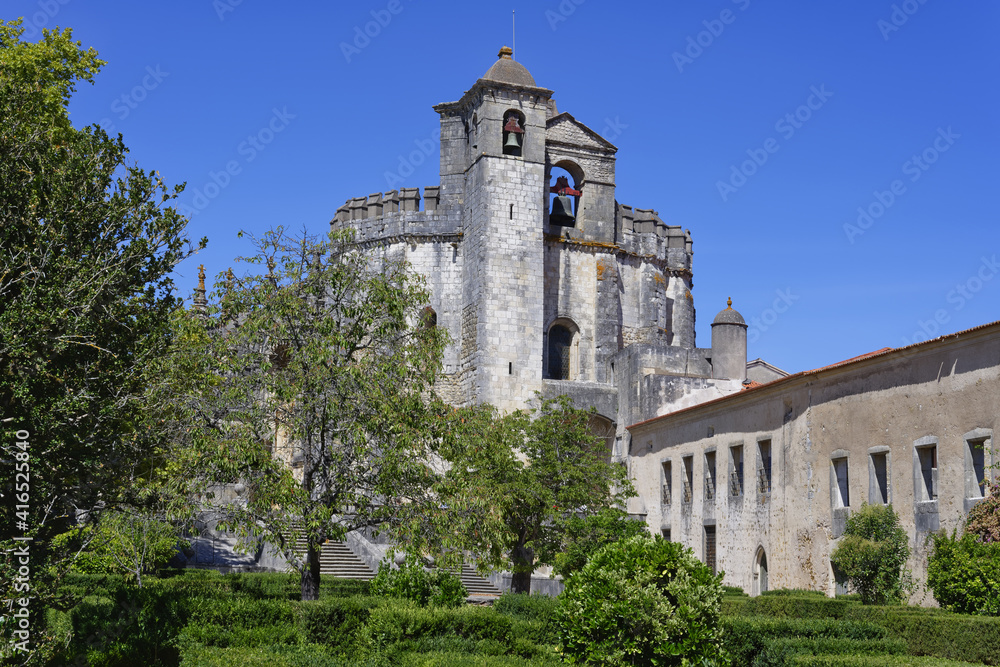 Castle and Convent of the Order of Christ, Tomar, Santarem district, Portugal
