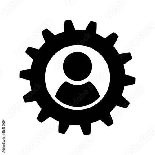 Production vector icon set. Efficiency  illustration sign collection. Operational excellence logo. process symbol.
