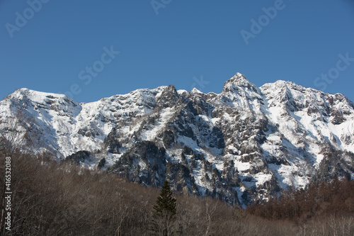 戸隠山　山頂稜線