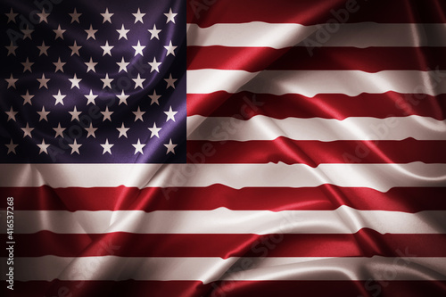 Flag of USA, the United States of America