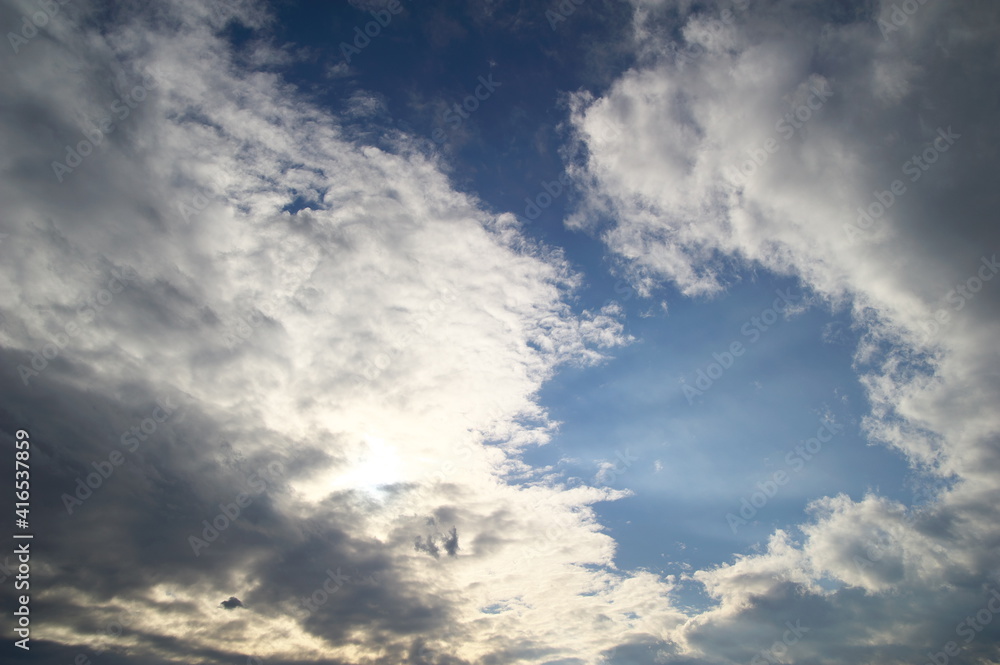 Fototapeta premium 朝の空イメージ