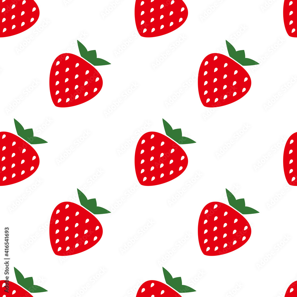 strawberry seamless pattern strawberry seamless pattern
