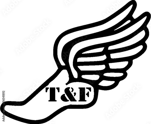 Winged foot with T&F inside