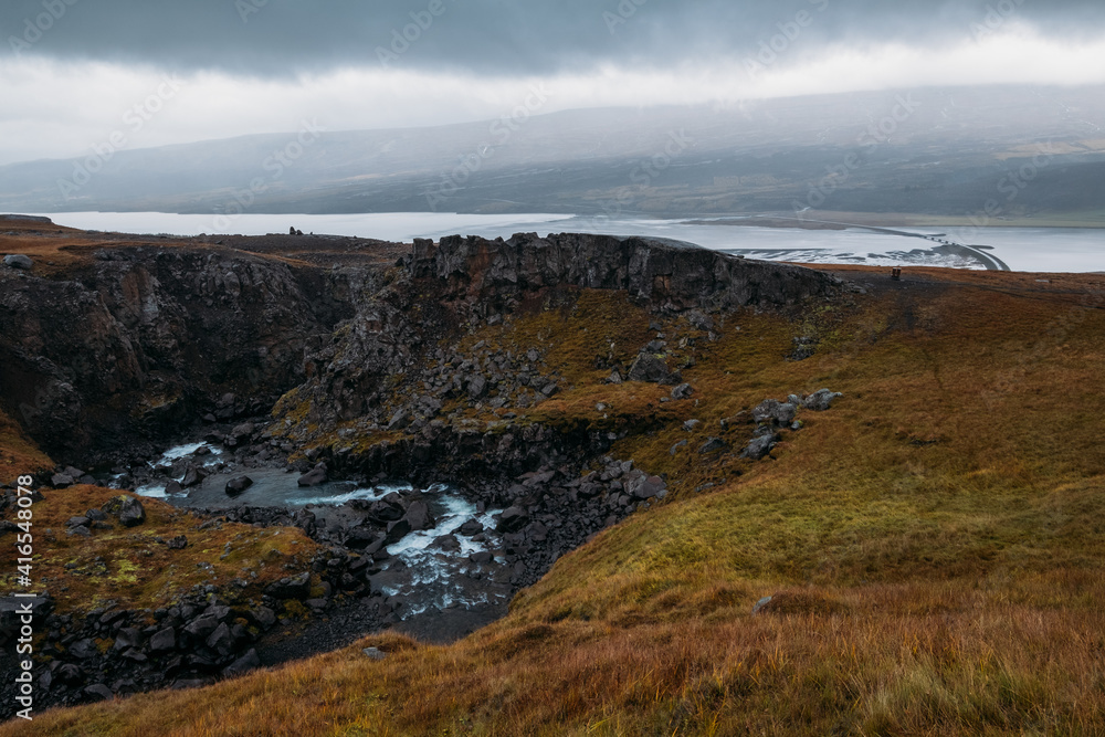 アイスランドの川