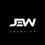 JEW Letter Initial Logo Design Template Vector Illustration