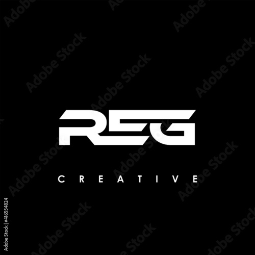 REG Letter Initial Logo Design Template Vector Illustration