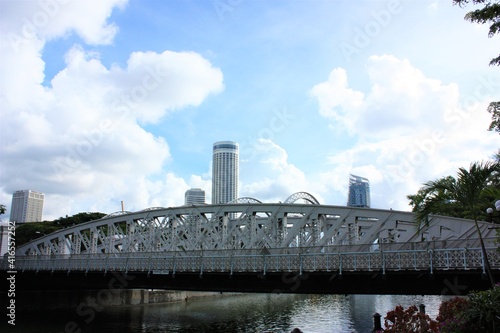 Anderson Bridge in Singapore - シンガポール アンダーソン橋 photo