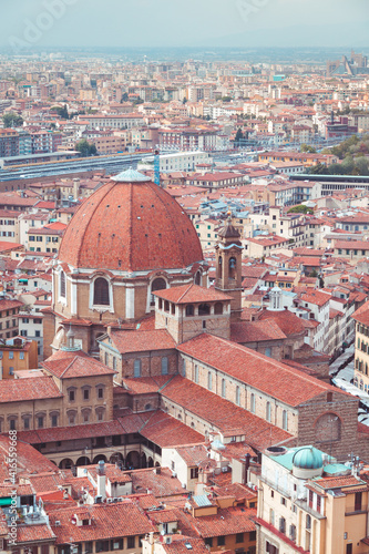 Basilica di San Lorenzo in Florence, Italy photo