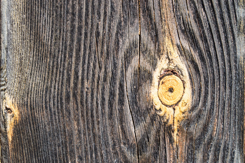 wooden plank with knothole,yellow