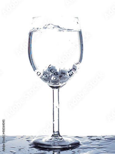 glass of water