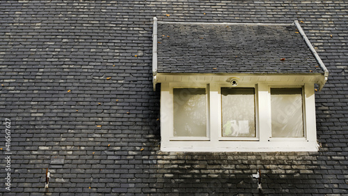 old window in a house