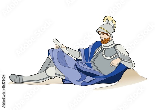 Warrior at rest