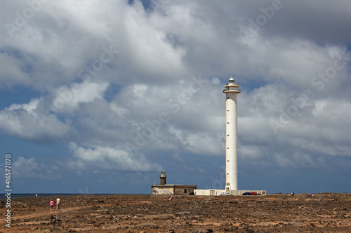 Lighthouse, Punta Pechiguera, Lanzarote, Spain
