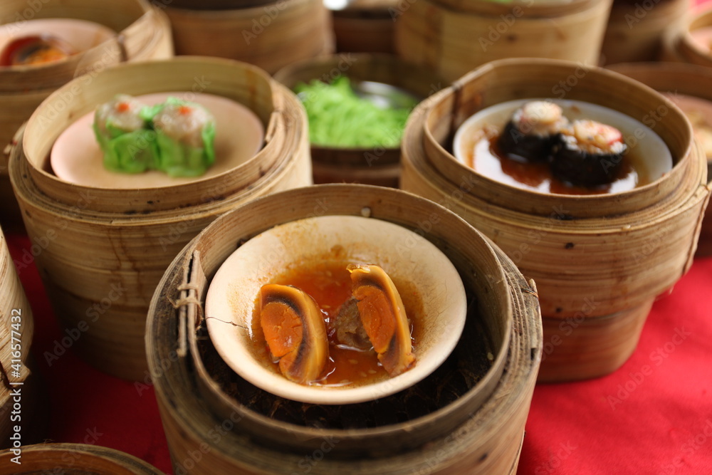 Colorful dim sum Colorful dim sum