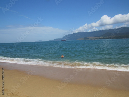 waves on the beach