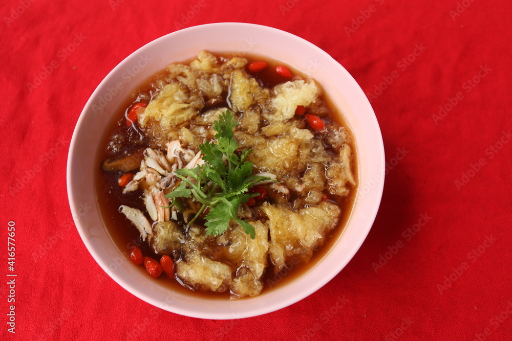 Boiled fish maw Boiled fish maw