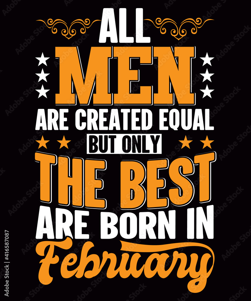 All men are created an equal typography t-shirt design All men are created an equal typography t-shirt design