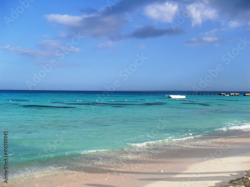 Beautiful Caribbean Sea in summer © DANIELE