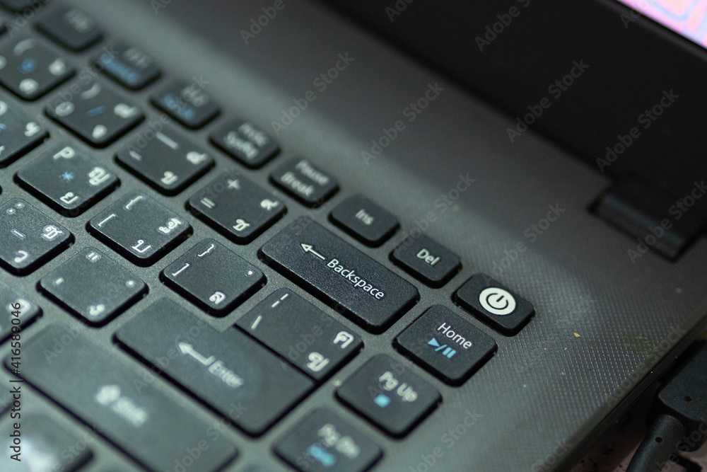 Thai notebook keyboard different buttons
Thai notebook keyboard different buttons