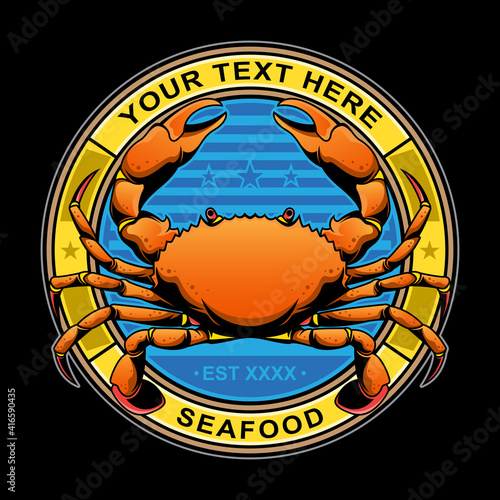 crab restaurant logo