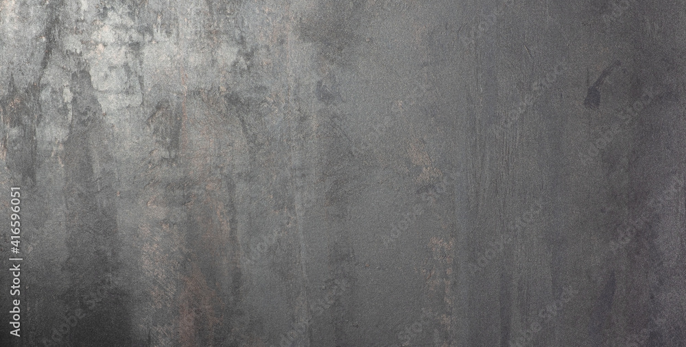 Fototapeta premium Silver metallic texture decorative plaster.