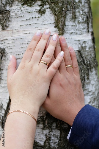 hands of a person