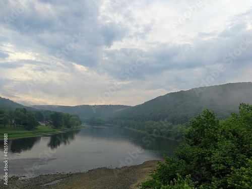 The Allegheny River in Franklin, PA - June 2020