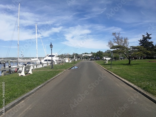 Fotografi Overview of Sag Harbor, NY - May 2020