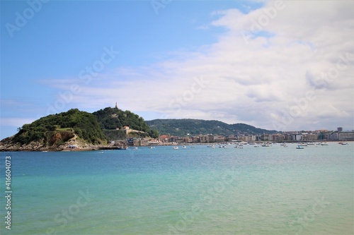 Beautiful beach in spain