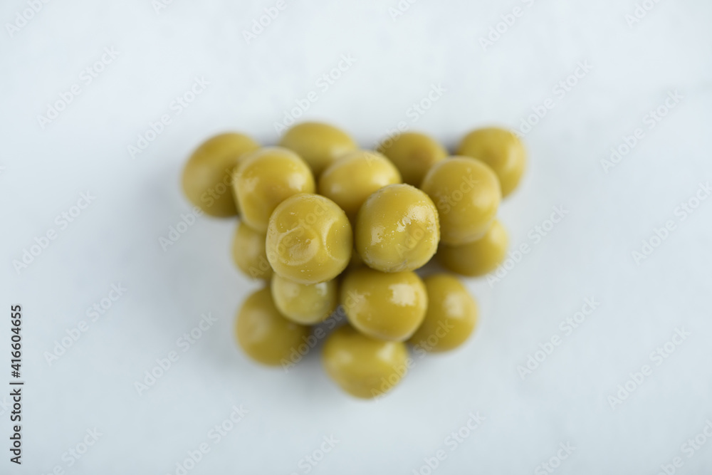 Close up photo of marinated Greek olives Close up photo of marinated Greek olives