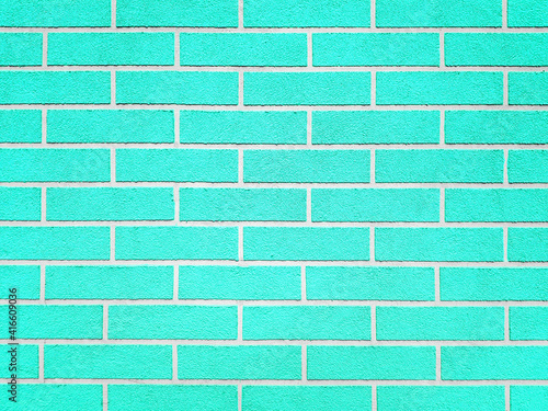 Clean brick color wall texture background.