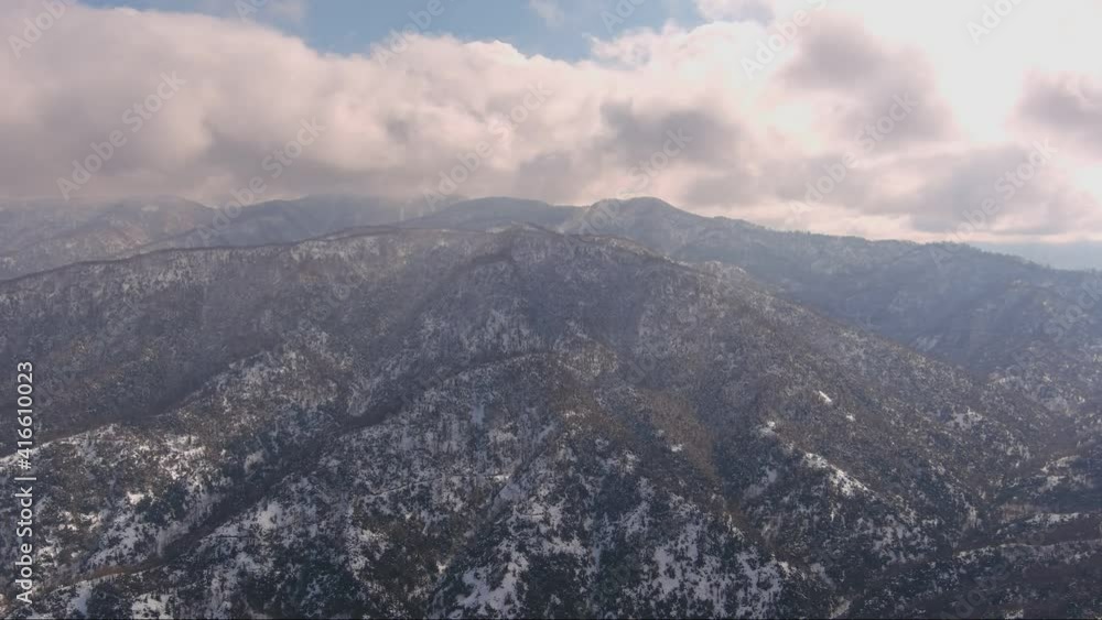 Drone Shooting of Snowy Landscapes Drone Shooting of Snowy Landscapes