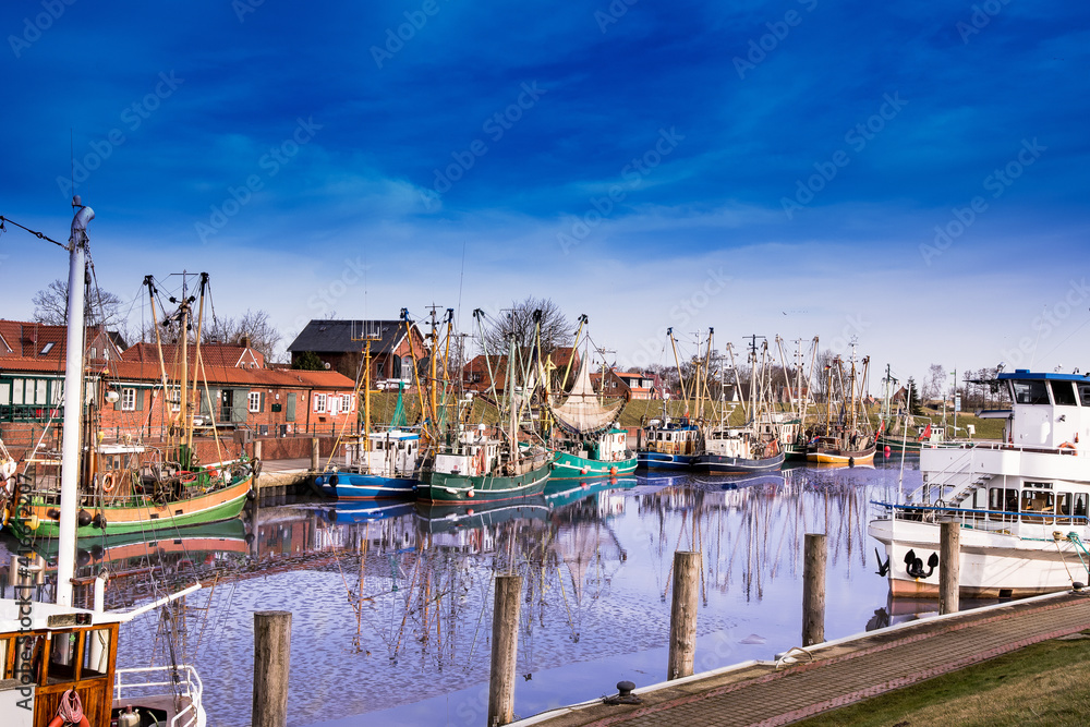 a small fishing port in the north of germany 