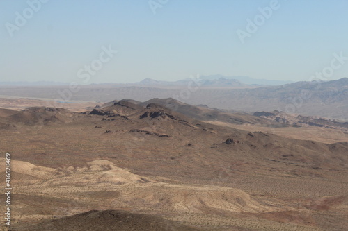 Einblicke auf die Wüste Nevadas von oben