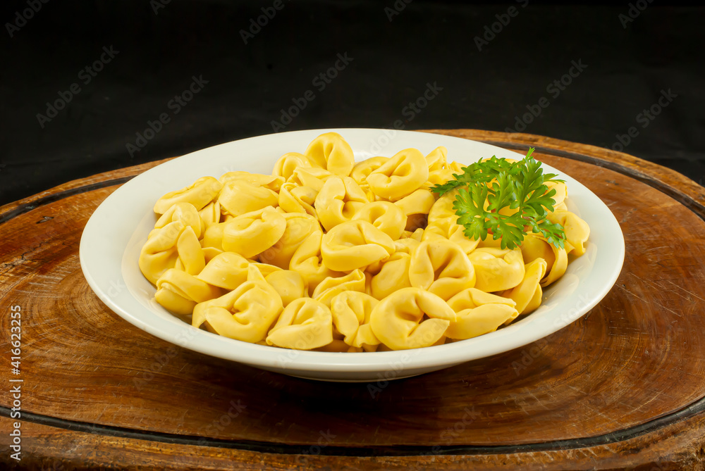 pasta on a plate