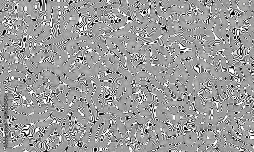Black and white Damascus st...
