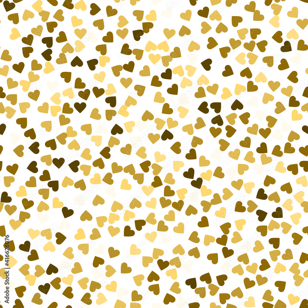Glitter seamless texture. Actual gold particles. Endless pattern made of sparkling hearts. Lovely ab Glitter seamless texture. Actual gold particles. Endless pattern made of sparkling hearts. Lovely ab