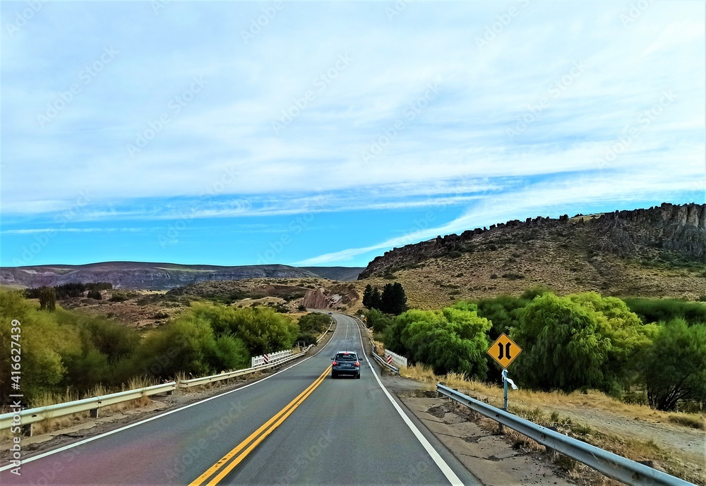 road to the mountains road to the mountains