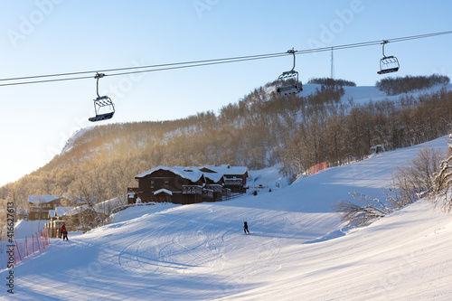 Ski resort Ramundberget, Sweden