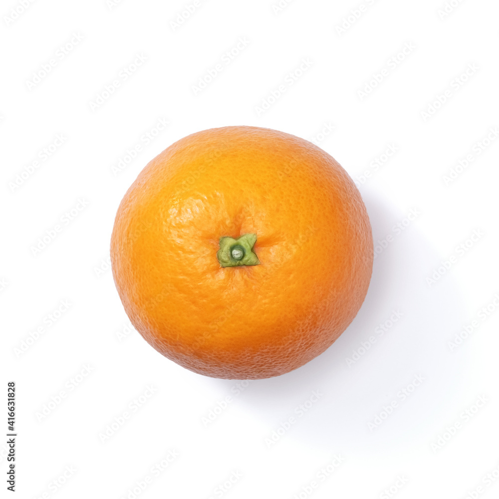 Orange fruit on white background Orange fruit on white background