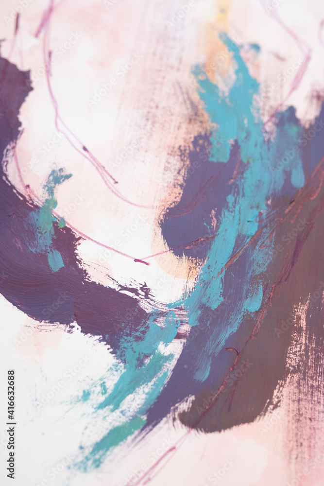 Fototapeta premium Colorful abstract watercolor background