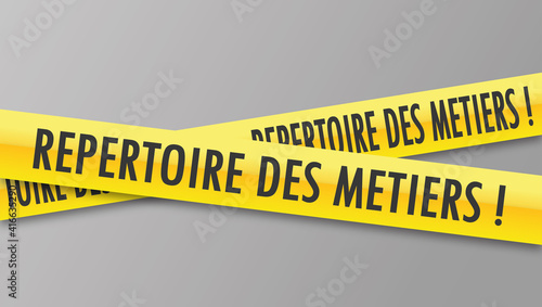 Logo répertoire des métiers.