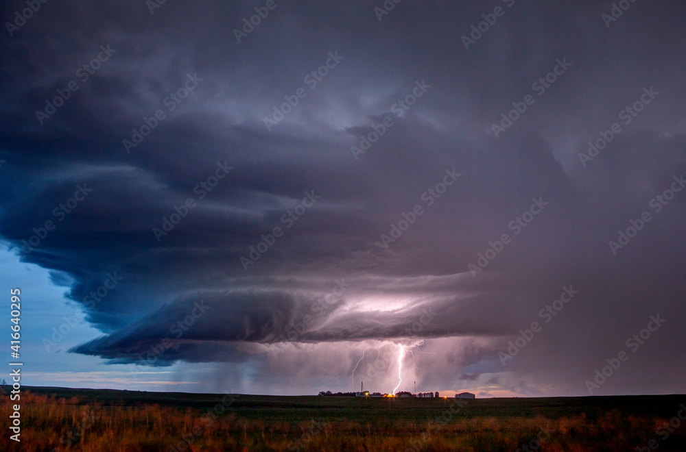 Fototapeta premium Summer Storm Canada