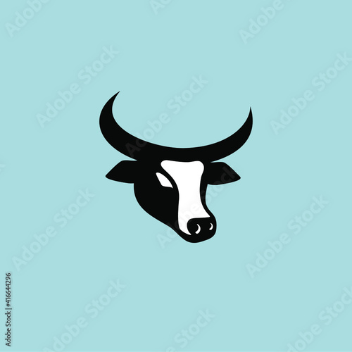 Silhouette Bull logo vector illustration design, creative and simple design,
can uses as logo and template for company.