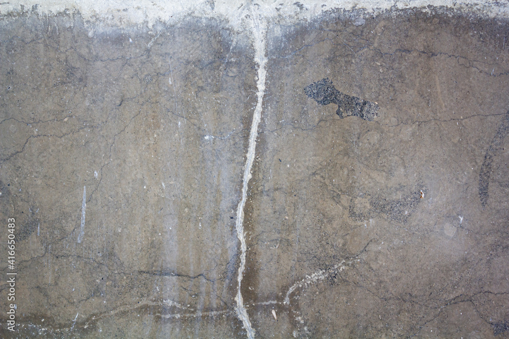Fototapeta premium Old grey wall texture for background